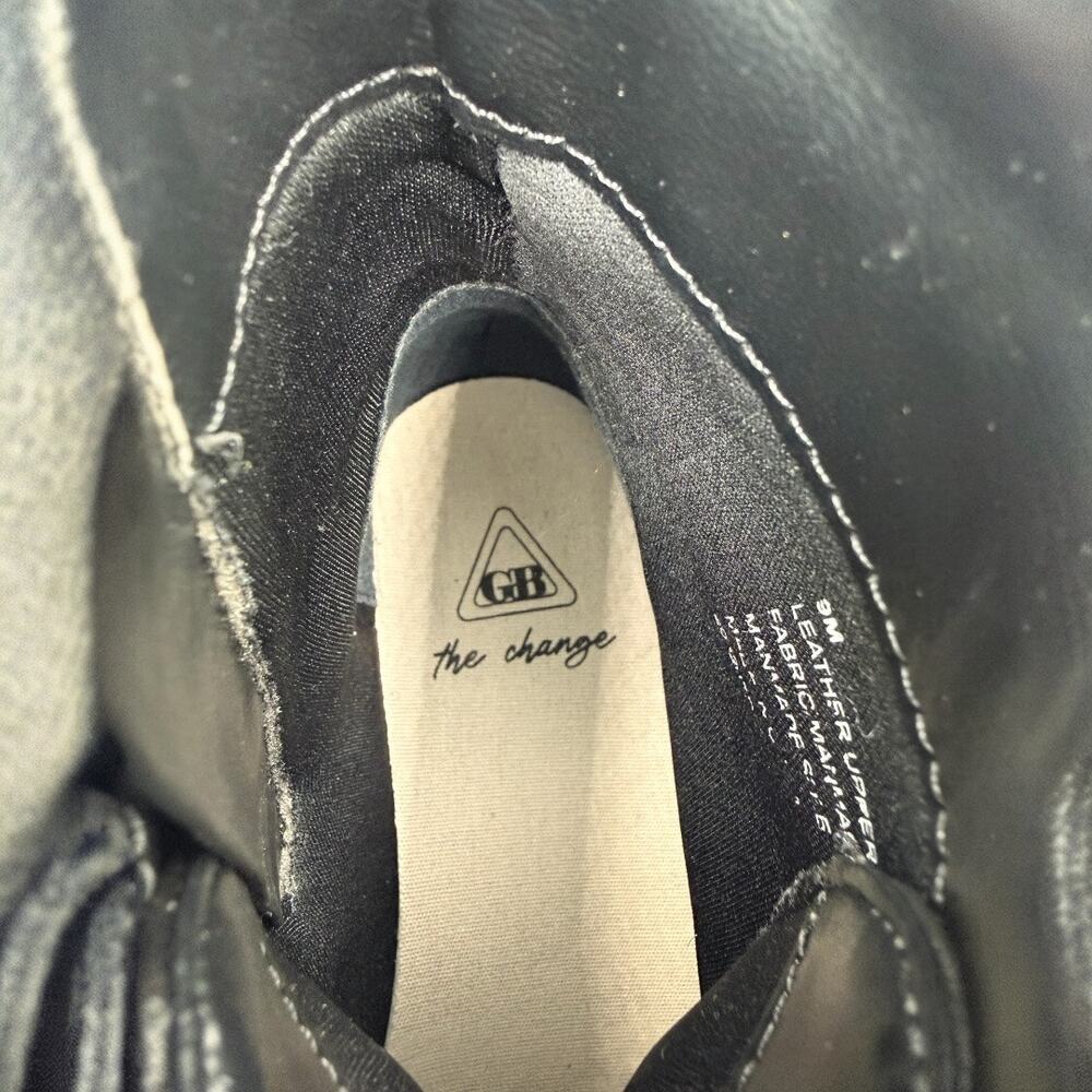 Giani Bini The Change Size 9 Wanderlust Leather/Suede Lug Boots. - Picture 8 of 8